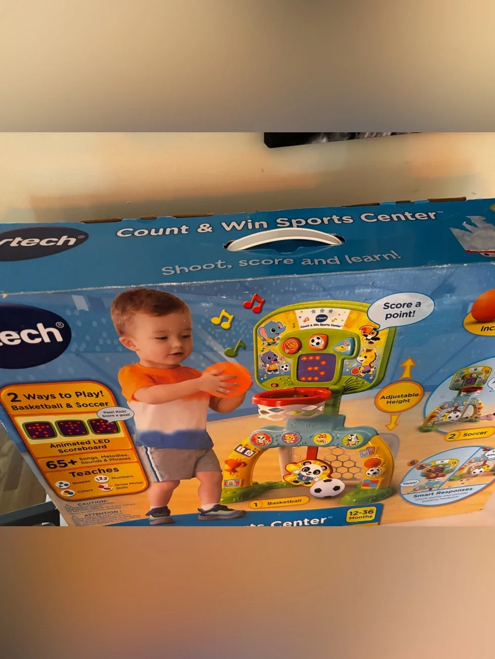 Vtech Kids Sports Activity Center - Count & Win Sports Center New in Box